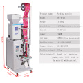 Máquina de embalagem de pesagem automática Máquina de enchimento de saqueta Máquina de enchimento